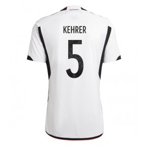 Njemačka Thilo Kehrer #5 Domaci Dres SP 2022 Kratak Rukavima